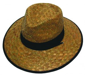 PLANTATION STRAW WIDE BRIM WITH - PACK 24