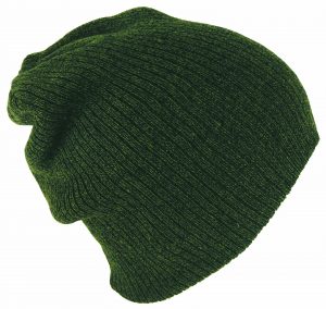 RIB KNIT SLOUCH BEANIE - PACK OF 12 ASSORTED