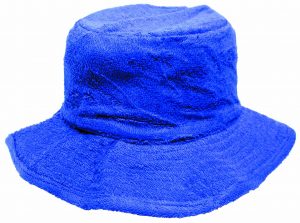FLOPPY FLAT TOP TOWELLING HAT