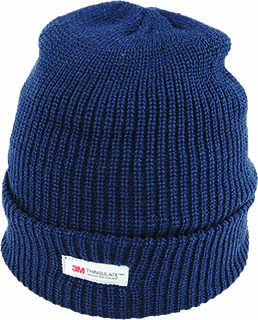 ACRYLIC RIB BEANIE WITH THINSULATE LINING - PACK 24