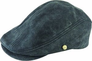 BRUSHED FAUX LEATHER IVY CAP PACK-12