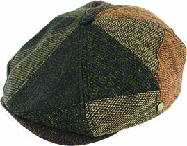 Buy EIGHT PIECE PATCHWORK NEWSBOY - Avenel Hats Wholesale