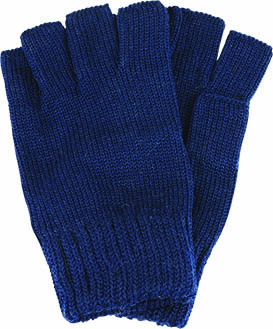 100% WOOL FINGLERLESS GLOVES - PACK 24