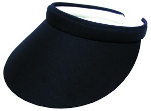 PLAIN SPECTACLE VISOR WITH GREENUNDER BRIM - 24 ASSORTED