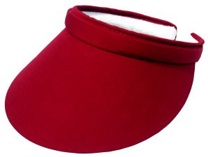 PLAIN SPECTACLE VISOR WITH GREENUNDER BRIM - 24 ASSORTED