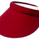COTTON TWILL VISOR WITH TWISTED