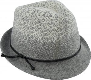 61433 BOILED WOOL TRILBY