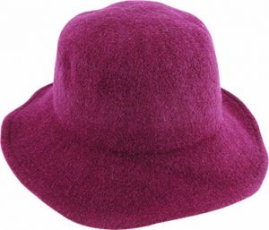 BOILED WOOL SMALL BRIM HAT PACK-12