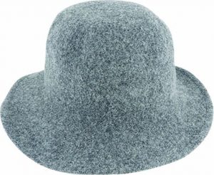 BOILED WOOL SMALL BRIM HAT PACK-12