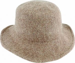 BOILED WOOL SMALL BRIM HAT PACK-12