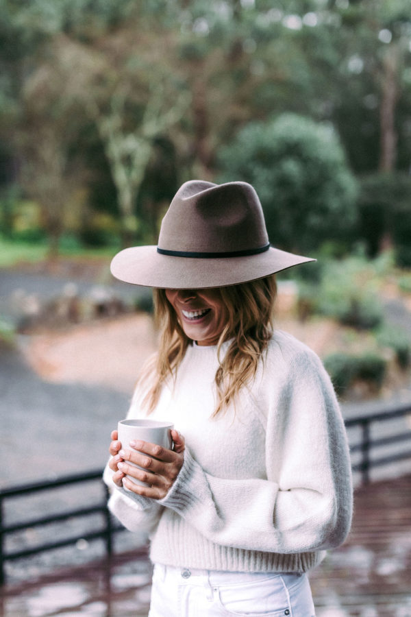 EDWINA - AUSTRALIAN WOOL FELT FEDORA