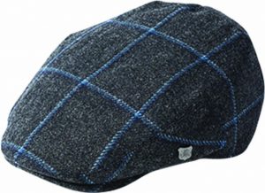 Failsworth Gamekeeper Tweed Flat Cap 100% laine