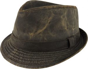 DISTRESSED WEATHERED COTTON TRILBY PACK-6