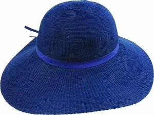 KNITTED POLYESTER PACKABLE WIDE BRIM