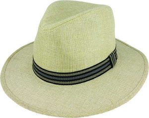 POLYESTER WIDE BRIM WITH RIBBON BAND - PACK 6