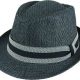 MATT TOYO TRILBY HERRINGBONE TRIM