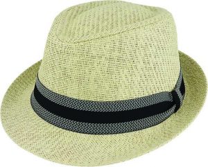 MATT TOYO TRILBY HERRINGBONE TRIM