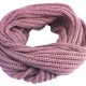 ACRYLIC BULKY KNIT INFINITY SCARF