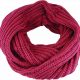 ACRYLIC BULKY KNIT INFINITY SCARF