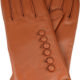 LEATHER GLOVE WITH SIDE BUTTON