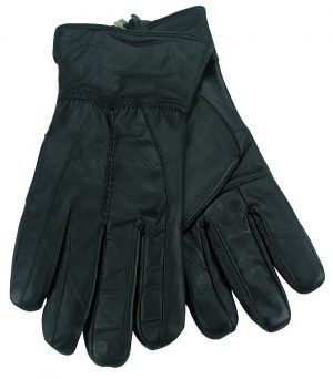 LADIES PATCH LEATHER GLOVE