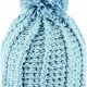 CHUNKY CROCHET ACRYLIC BEANIE w POM PACK-12