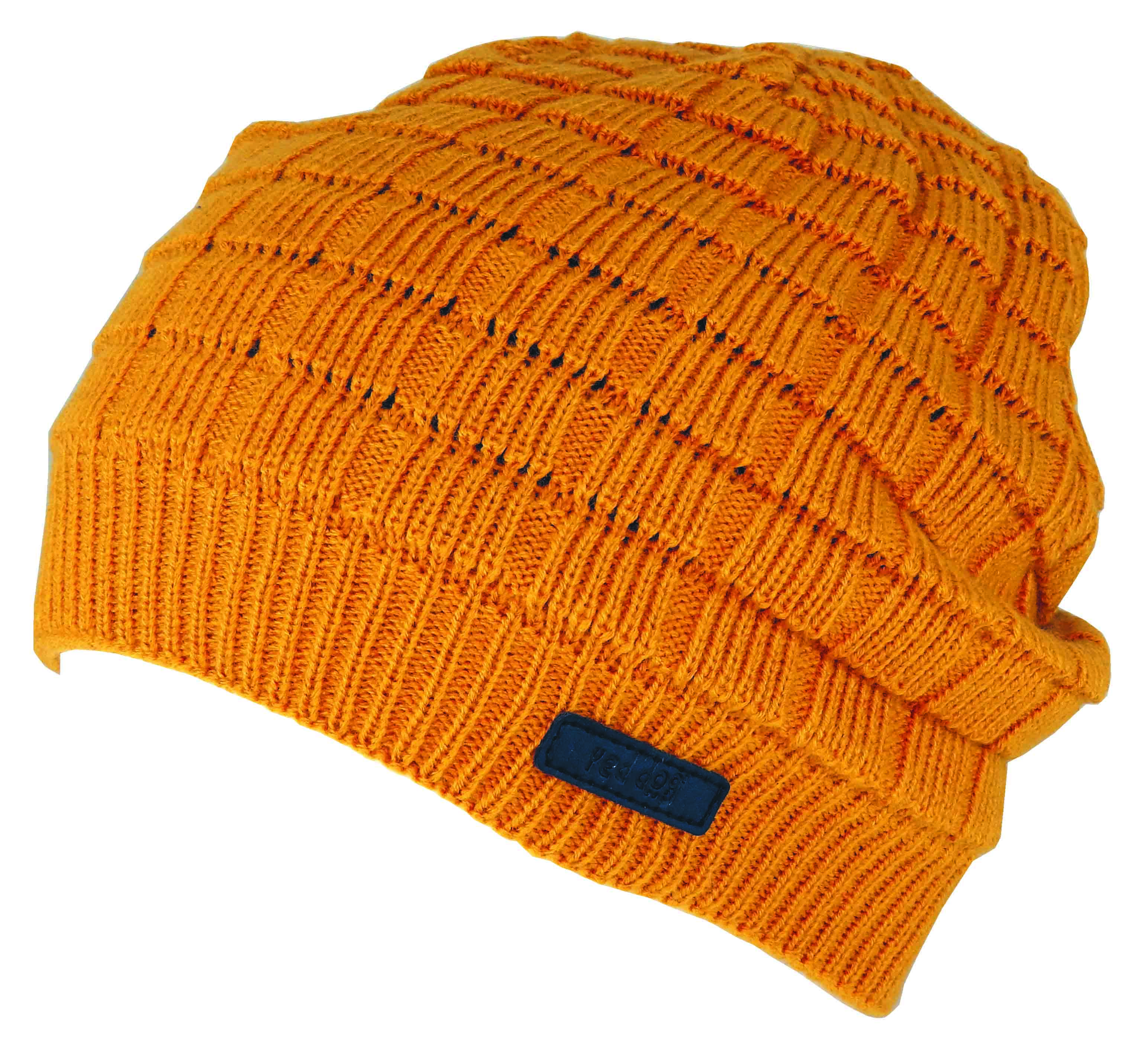 BLOCK KNIT ACRYLIC BEANIE - Avenel Hats Wholesale