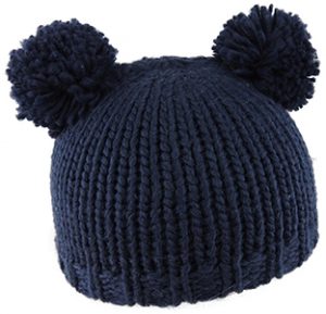 ACRYLIC POM BEANIE PACK 12