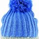 ACRYLIC KNIT SHERPA LINED BEANIE PACK-12