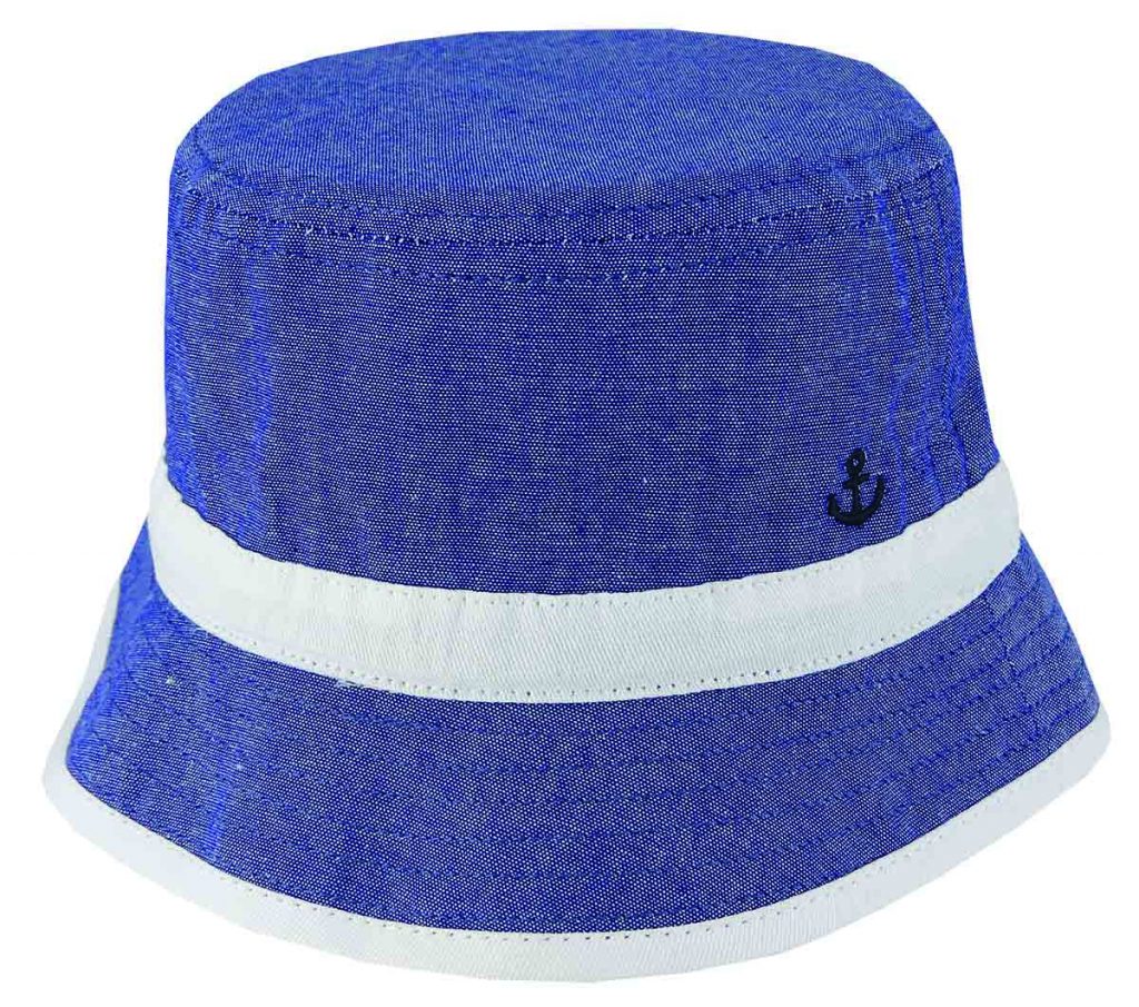 Buy ANCHOR BUCKET HAT WITH CHIN TIE & - Avenel Hats Wholesale