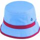 ANCHOR BUCKET HAT WITH CHIN TIE &