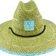 RUSH STRAW SURF HAT COTTON FISH UNDER