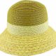 BRAIDED CLOCHE w/ RAFFIA BRIM