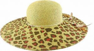 BRAIDED ANIMAL BRIM CAPELINE