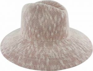 POLYESTER KNIT FEDORA