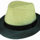SATIN PRINT BAND PAPER BRAID TRILBY COMBO A
