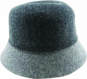 WOOL BLEND TWO TONE CLOCHE - PACK 12