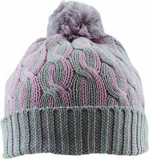 100% COTTON CABLE KNIT BEANIE w SOFT JERSEY LINING - PACK 12