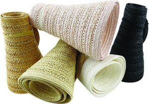 WIDE BRAIDED ROLL-UP VISOR PACK-12
