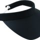 FABRIC VISOR w SHOE STRING ELASTIC BACK