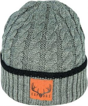 CABLE KNIT EXPLORE BEANIE