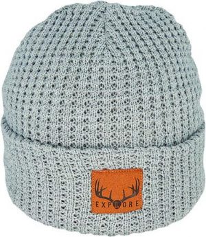 WAFFLE KNIT EXPLORE BEANIE - PACK 12