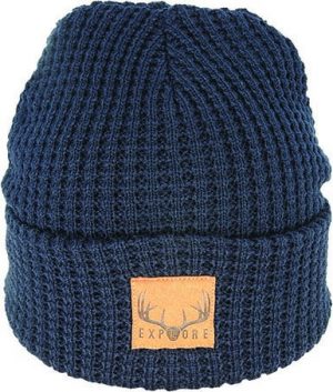 WAFFLE KNIT EXPLORE BEANIE