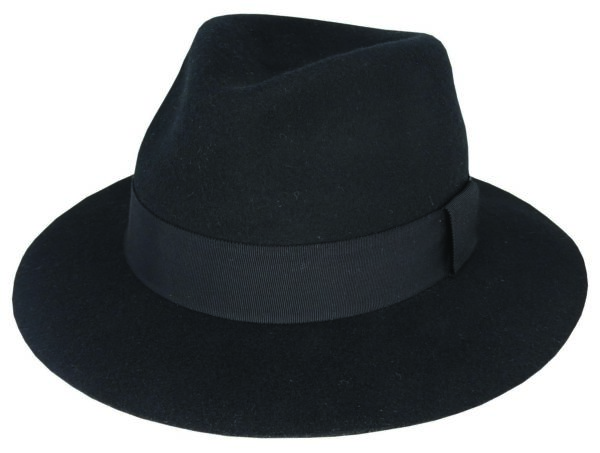 SAVANNAH - WOOL FELT RAW EDGE FEDORA