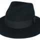 SAVANNAH - WOOL FELT RAW EDGE FEDORA