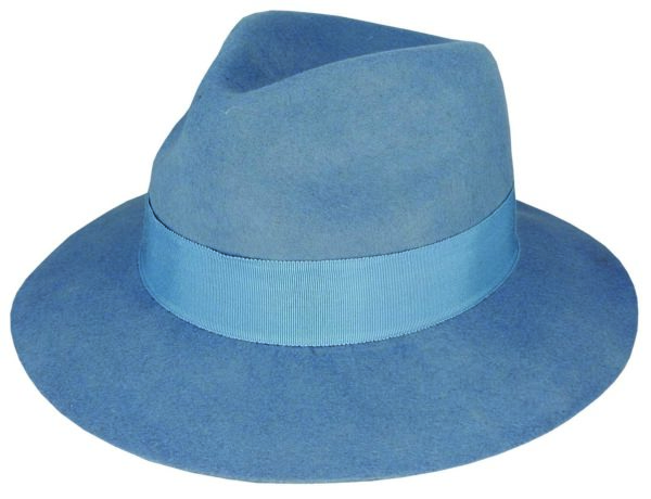 SAVANNAH - WOOL FELT RAW EDGE FEDORA