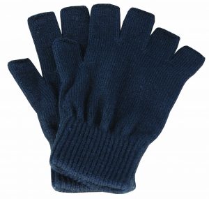 ACRYLIC KNIT FINGERLESS STRETCH GLOVE