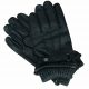 SHEEPSKIN LEATHER GLOVE W/ RAG WOOL RIB CUFF