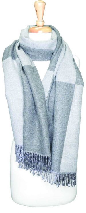 WIDE COTTON BLEND SCARF WRAP PACK 12