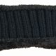 ACRYLIC RIB KNIT HEADBAND W/ PLUSH LINING